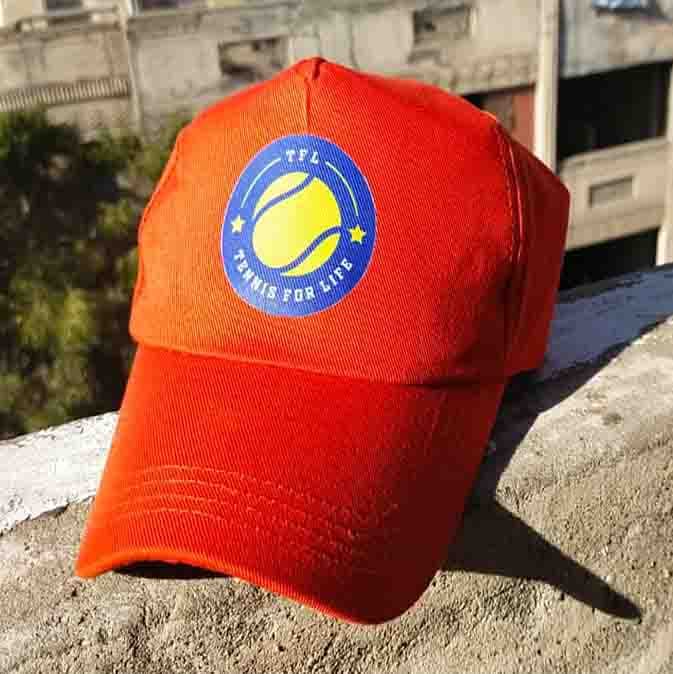Printed promotional cotton cap — design 54 by Nice Caps, promotional cap manufacturer in Ahmedabad