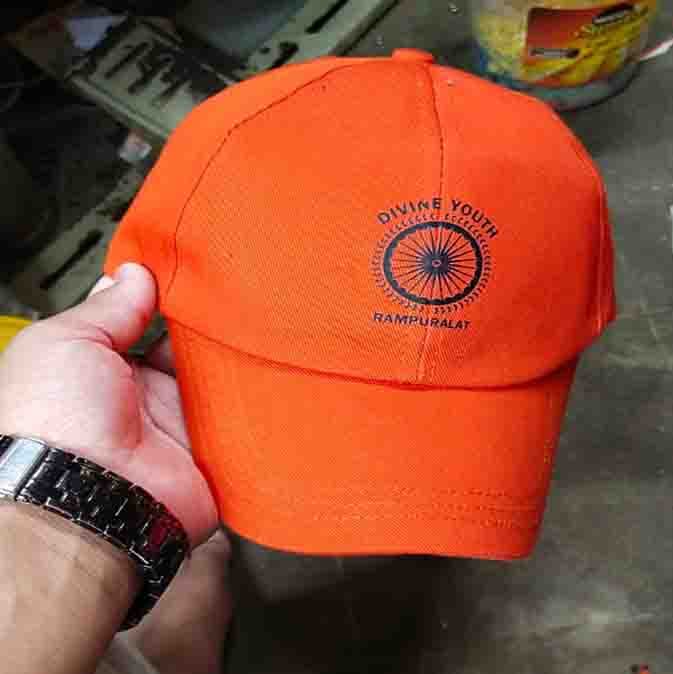 Printed promotional cotton cap — design 64 by Nice Caps, promotional cap manufacturer in Ahmedabad