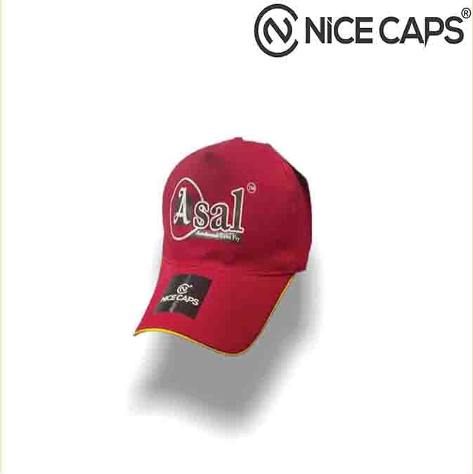Printed promotional cotton cap — design 83 by Nice Caps, promotional cap manufacturer in Ahmedabad